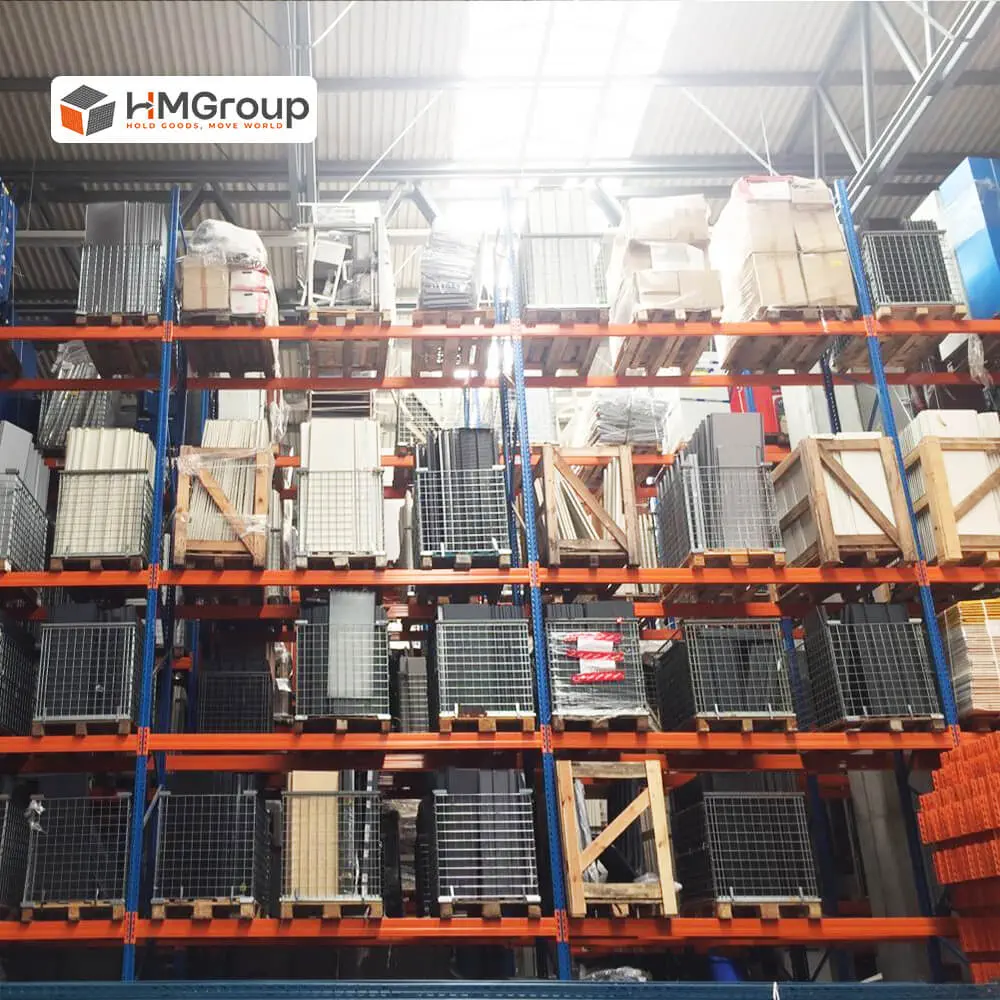 storage collapsible pallet wire mesh cages